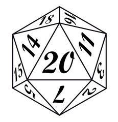 20 sided dice